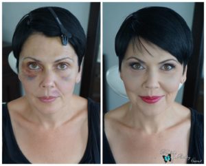 Brisbane Makeup Artist Dana Keenan Black Eye Coverage